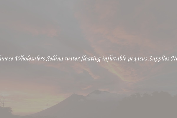 Chinese Wholesalers Selling water floating inflatable pegasus Supplies Now